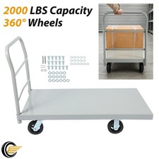 Carrello piatto con ruote 2000