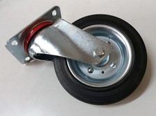Ruota gomma 200 supporto - ruota, Ø