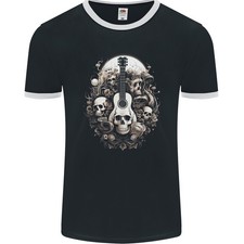 T-Shirt Ringer Uomo Skull