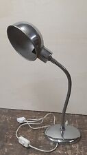 Lampada Da Tavolo Modernariato Vintage Scrivania Design Anni 70 Metallo Cromata