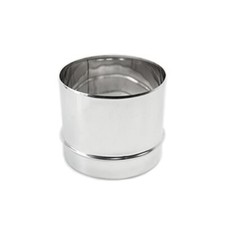 Raccordo inox M da 120mm per