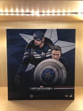 HOT TOYS MMS243 CAPTAIN AMERICA E STEVE ROGERS the winter soldier marvel 1/6