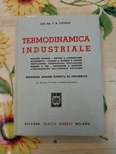 Termodinamica Industriale - C.A.Cavalli - Ed. Hoepli 1967