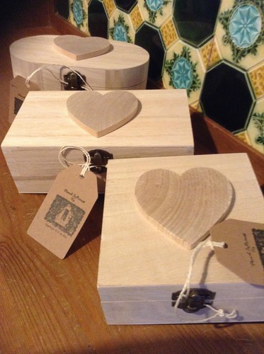Scatola cuore legno per - scatola,