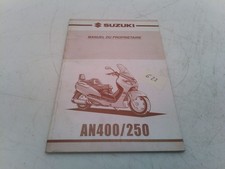 Suzuki an 400 250 burgman 00 libretto uso e manutenzione francese 9901114f5301f
