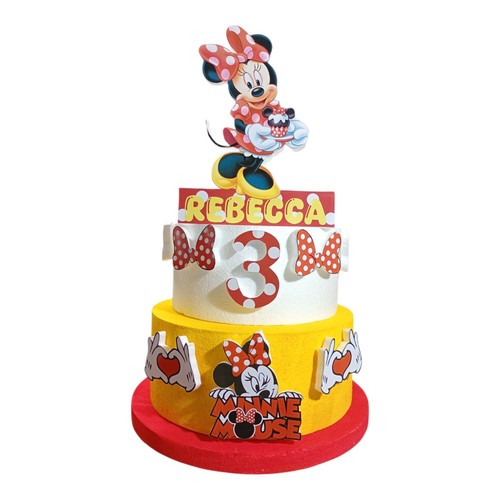 Torta scenografica minnie - torta,