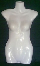 MANICHINO BIANCO BUSTO