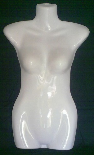 Manichino bianco busto - manichino,