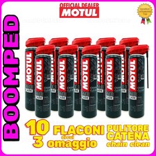 Pulitore Sgrassatore Spray Catena Motul C1 Chain Clean Moto Quad 10x400ml 10MO16