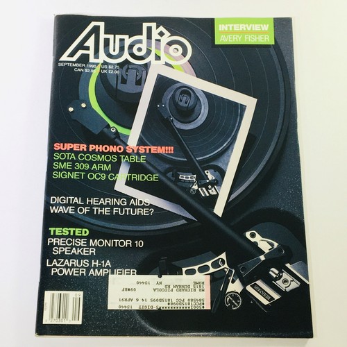 Audio magazine september 1990 - audio,