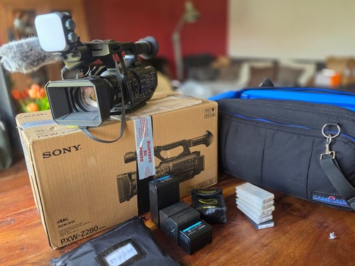 Videocamera sony pxw z280 - sony, 4k