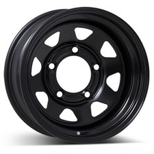 Cerchi in ferro KFZ ALCAR STEEL 16" 8J 5x127 ET -20 71.6 NERO
