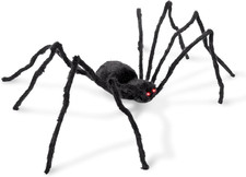 - Ragno Nero Gigante - 127 Cm