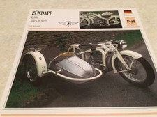 Moto ZÜNDAPP K 800 Side-Car