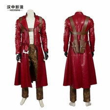Costume in pelle cosplay Devil May Cry 3 Dante (no pantaloni)