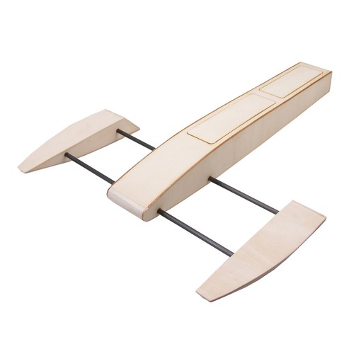 Motoscafo nel legno sponson - rc,