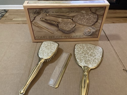 Set vanity vintage lady - vintage,