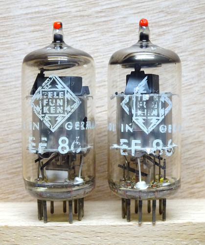 Coppia telefunken ef86 - coppia:, |