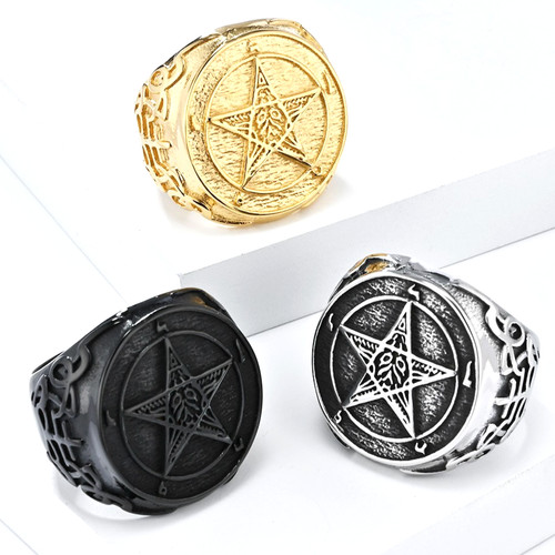 Anello uomo vintage - vintage, satana