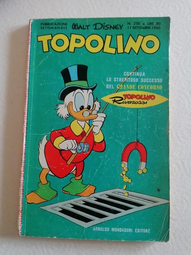 Topolino 250 11 - -, 11/9/60