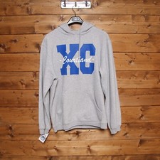 Felpa Adidas Con Cappuccio Tg. L Usato Unisex Grigio Cotone (Cod.EBAY1368)