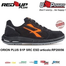 UPOWER SCARPE ANTINFORTUNISTICA ORION PLUS S1P SRC ESD U-POWER RED UP PLUS