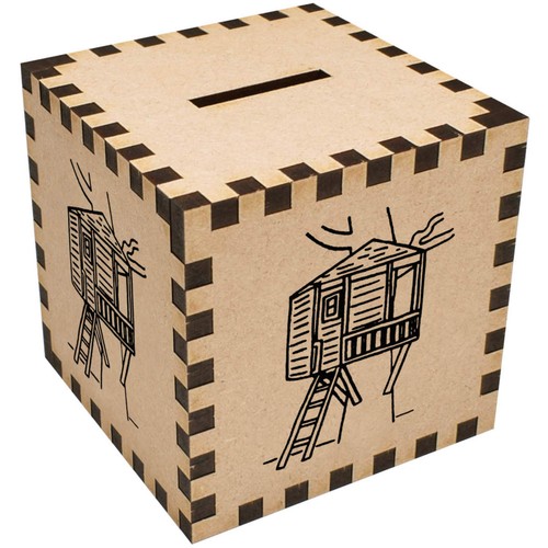 Tree house money box piggy - money,