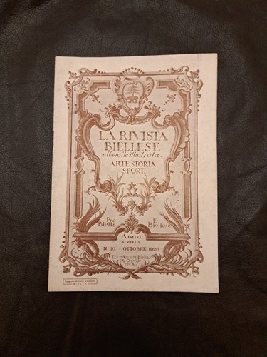 Rivista biellese mensile - la,