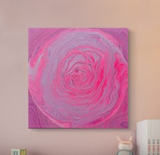Fluid Art Abstract Acrylic