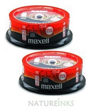 50 Maxell CD Blank CD-R XL-II