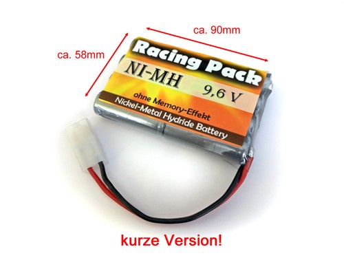 Pack racing batteria - racing, 9,6