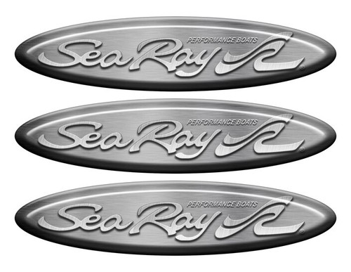 Sea ray boat stickers - 3,
