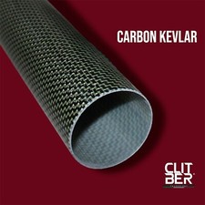 Silenziatore ricambio scarico terminale in carbonio Kevlar ø57 x ø60 x L500mm