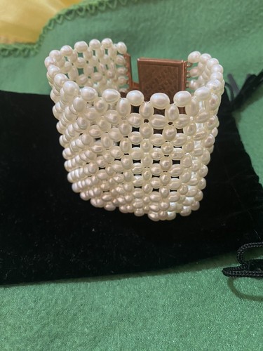 Bracciale perle fiume - di,