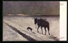 Cartolina artistica Fratelli