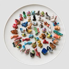 50 statuine in ceramica