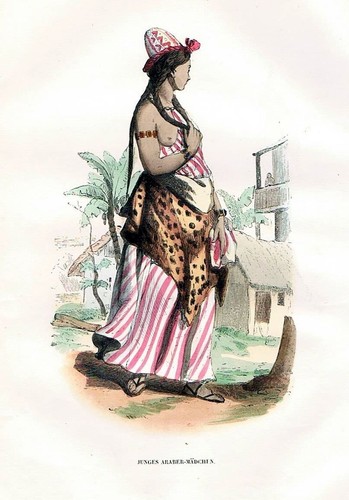 1845 saudi arabia ragazza girl - saudi,
