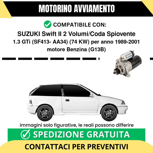 Motorino avviamento suzuki - avviamento,