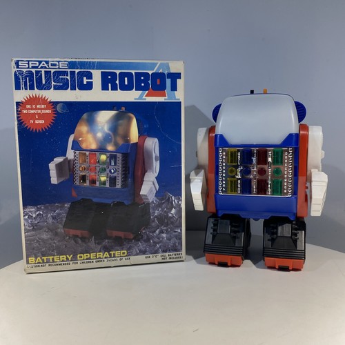 Raro space music robot - music,