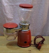 VECCHIO MACINA CAFFÈ QUICK MILL ROSSO, FUNZIONANTE   [BP-TA06]