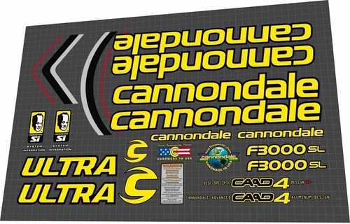 Set decalcomanie cannondale - set,