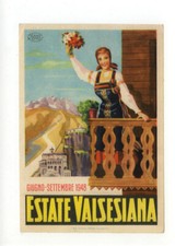 Cartolina estate valsesiana - cartolina,