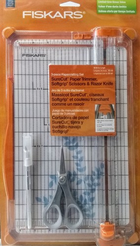 Fiskars set 3pz papercrafting - set,