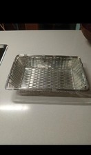 Christofle Silver Plated Rectangular Bread Basket Cesto Per Il Pane