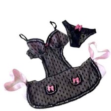 Set Lingerie Costume Damigella