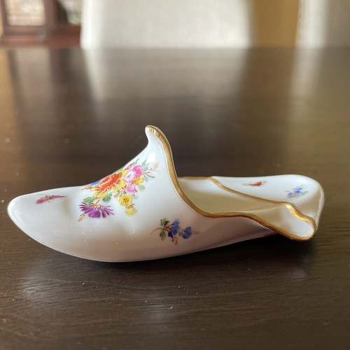 Antiche pantofole meissen - antiche,