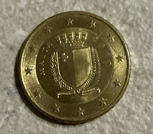 Moneta cent malta 2019 rara - 50,