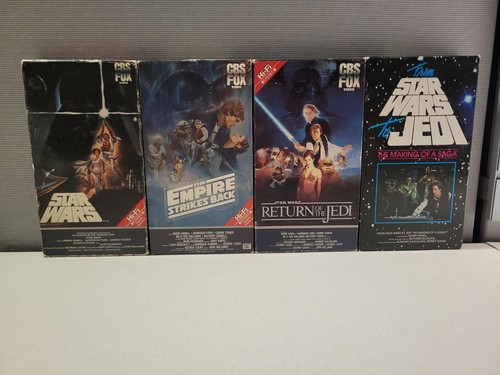Star wars original trilogy vhs - wars,