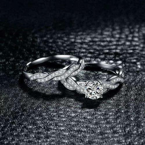 Anello fidanzamento con - anello,