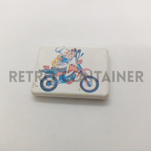 Vintage rubber eraser gommina - rubber,